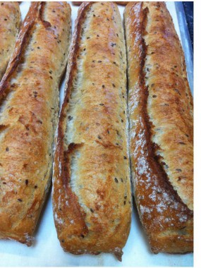 Baguette aux Graines de Lin